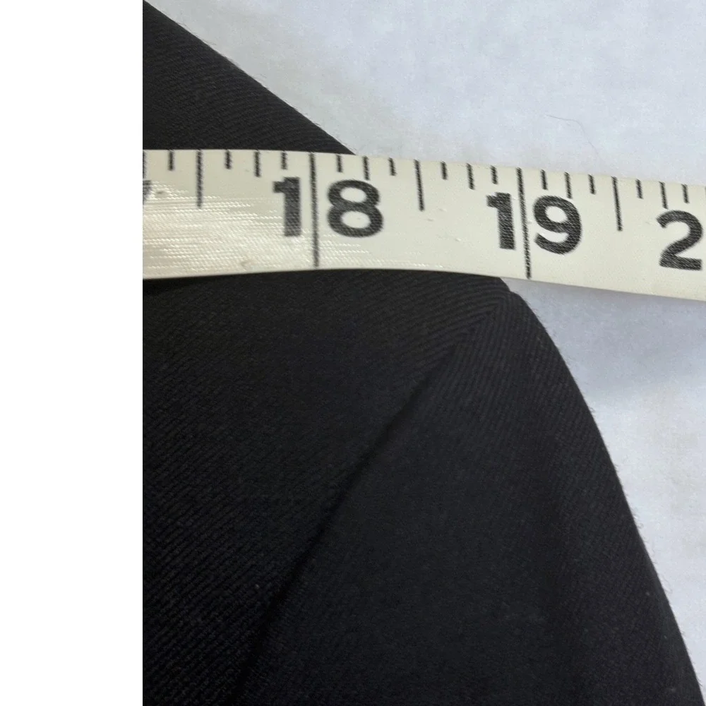 Joseph Abboud Blazer Mens 40 Regular Slim Black Wool Blend Two Button Sport Coat